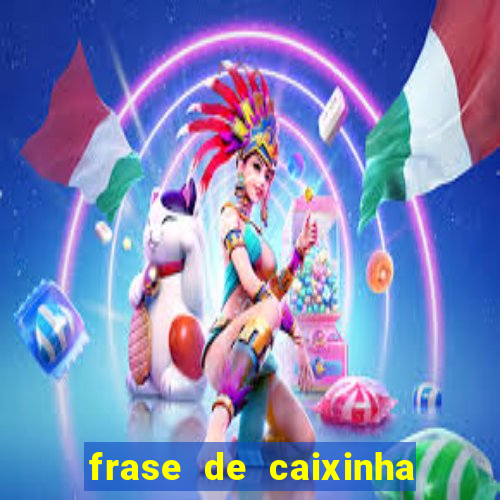 frase de caixinha de natal